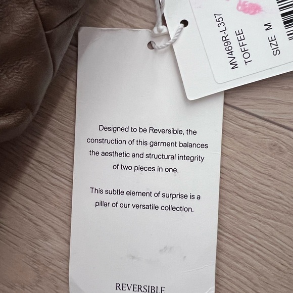 Lafayette 144 New York Albi reversible quilter leather and wool down vest - Picture 13 of 13